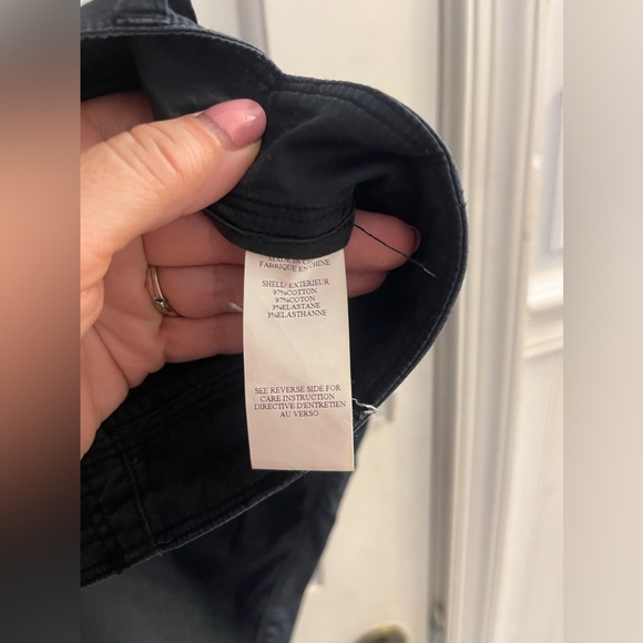 Theory Zaine Straight Leg Cotton Blend Shorts Size 36 - Picture 4 of 5